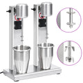 Milchshake-Mixer mit zwei Bechern Edelstahl 2 L