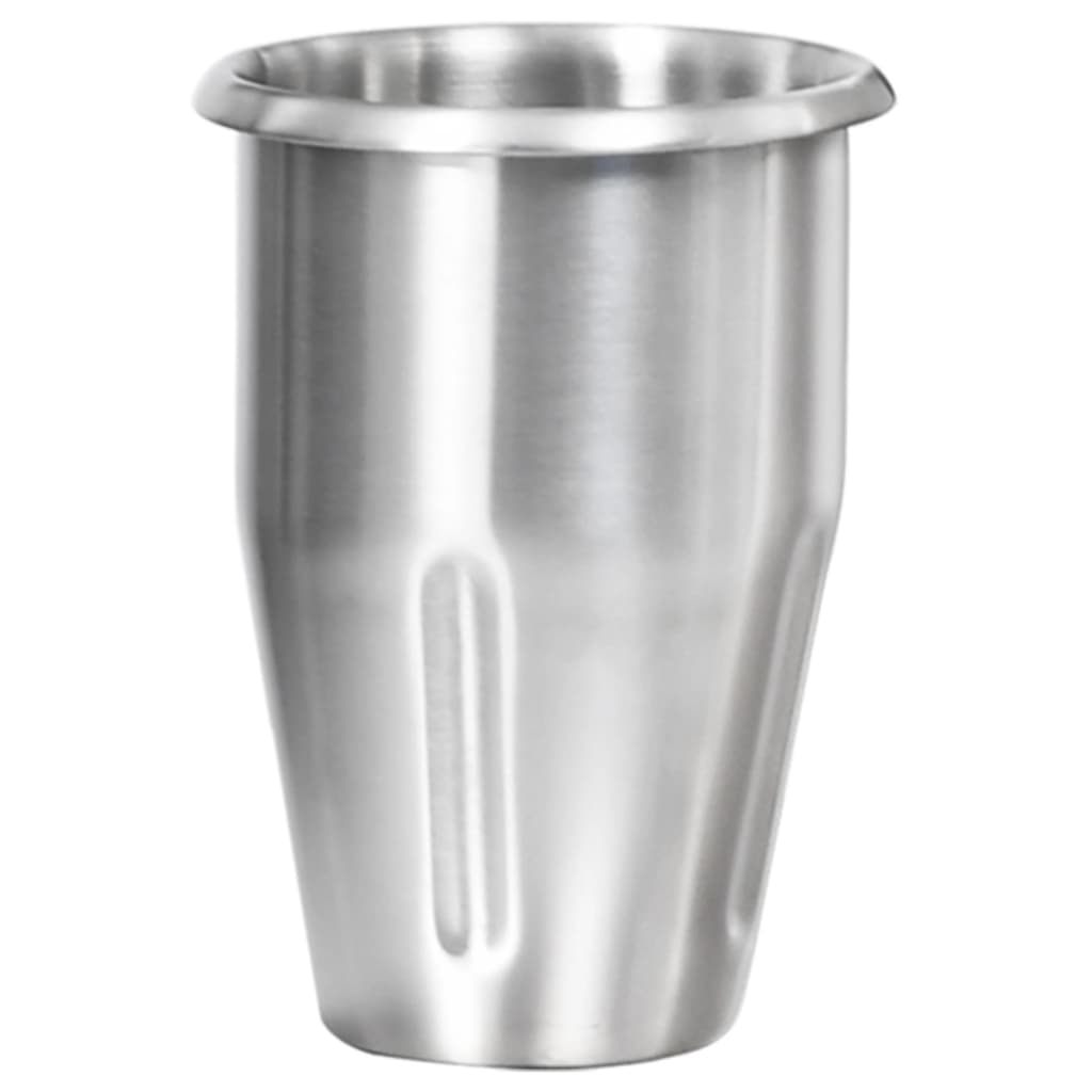 Milchshake-Mixer mit zwei Bechern Edelstahl 2 L