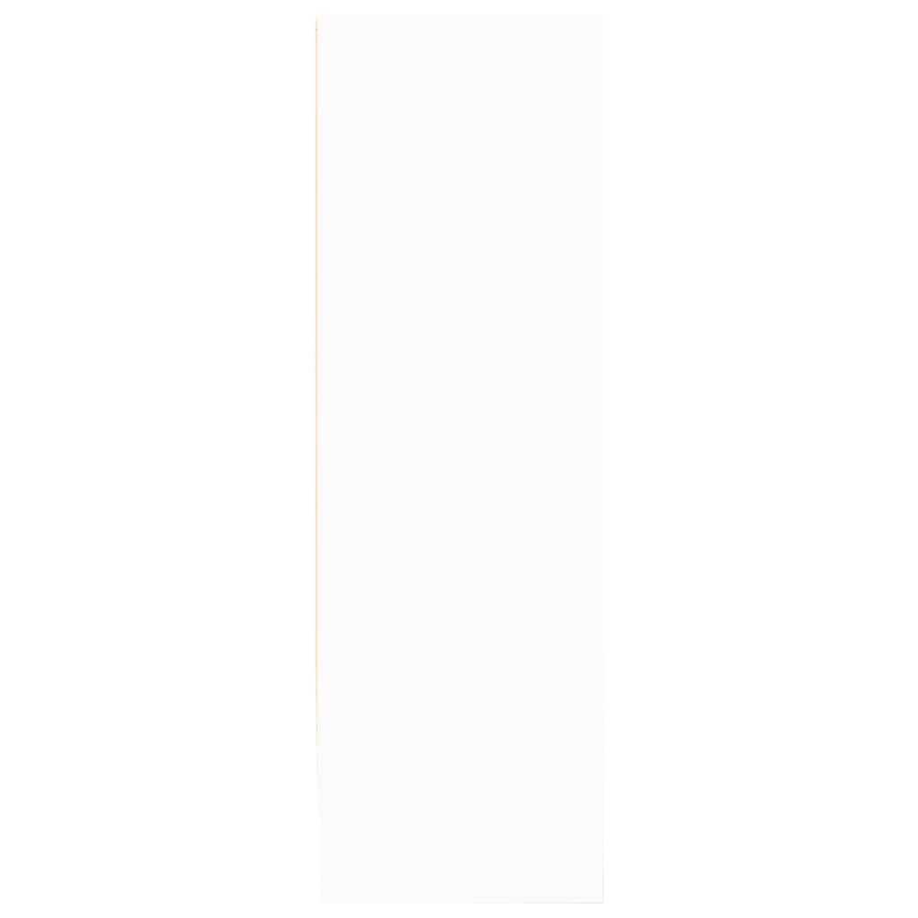 Bücherregal Weiß 80x24x75 cm Holzwerkstoff