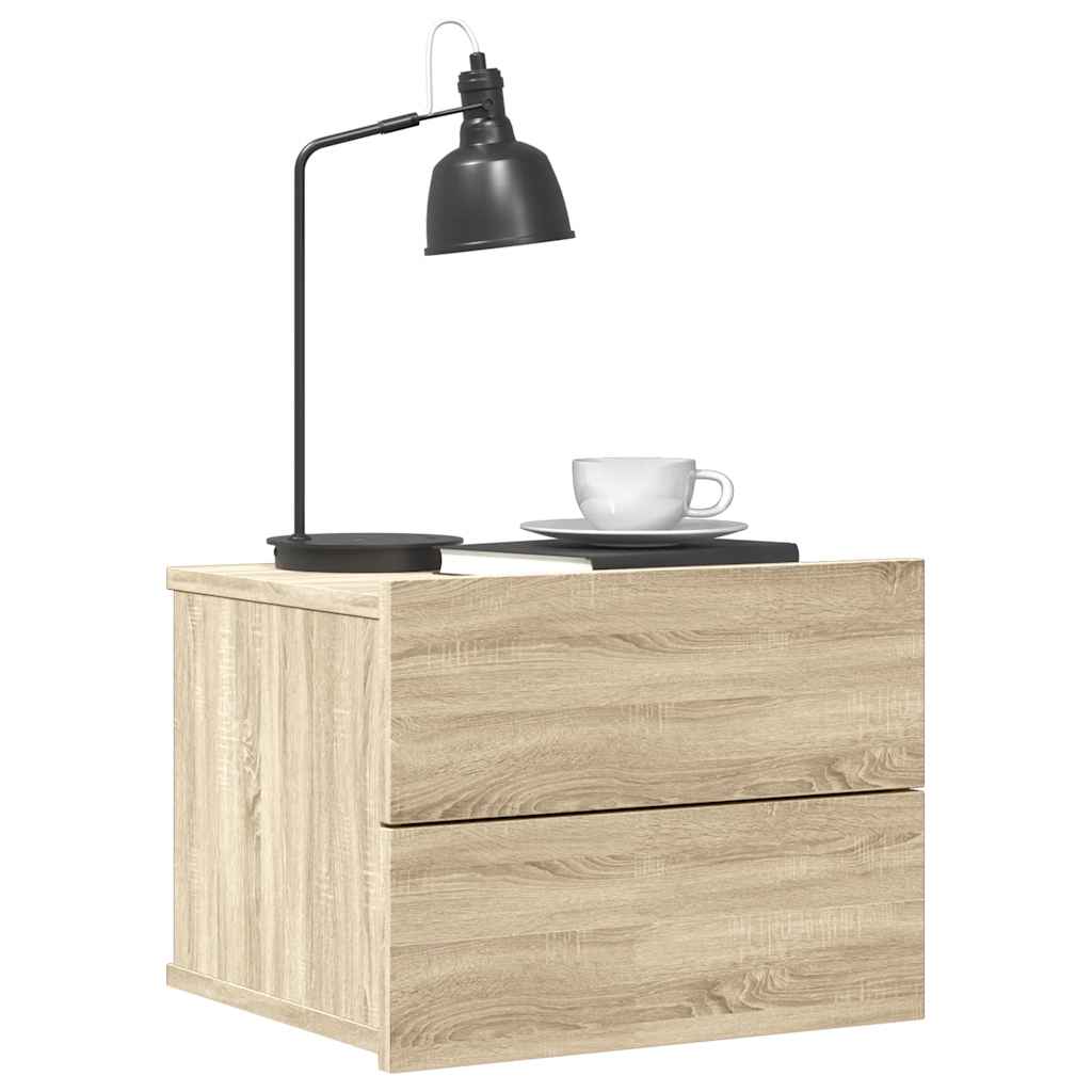 Nachttisch Sonoma-Eiche 40x30x30 cm Holzwerkstoff