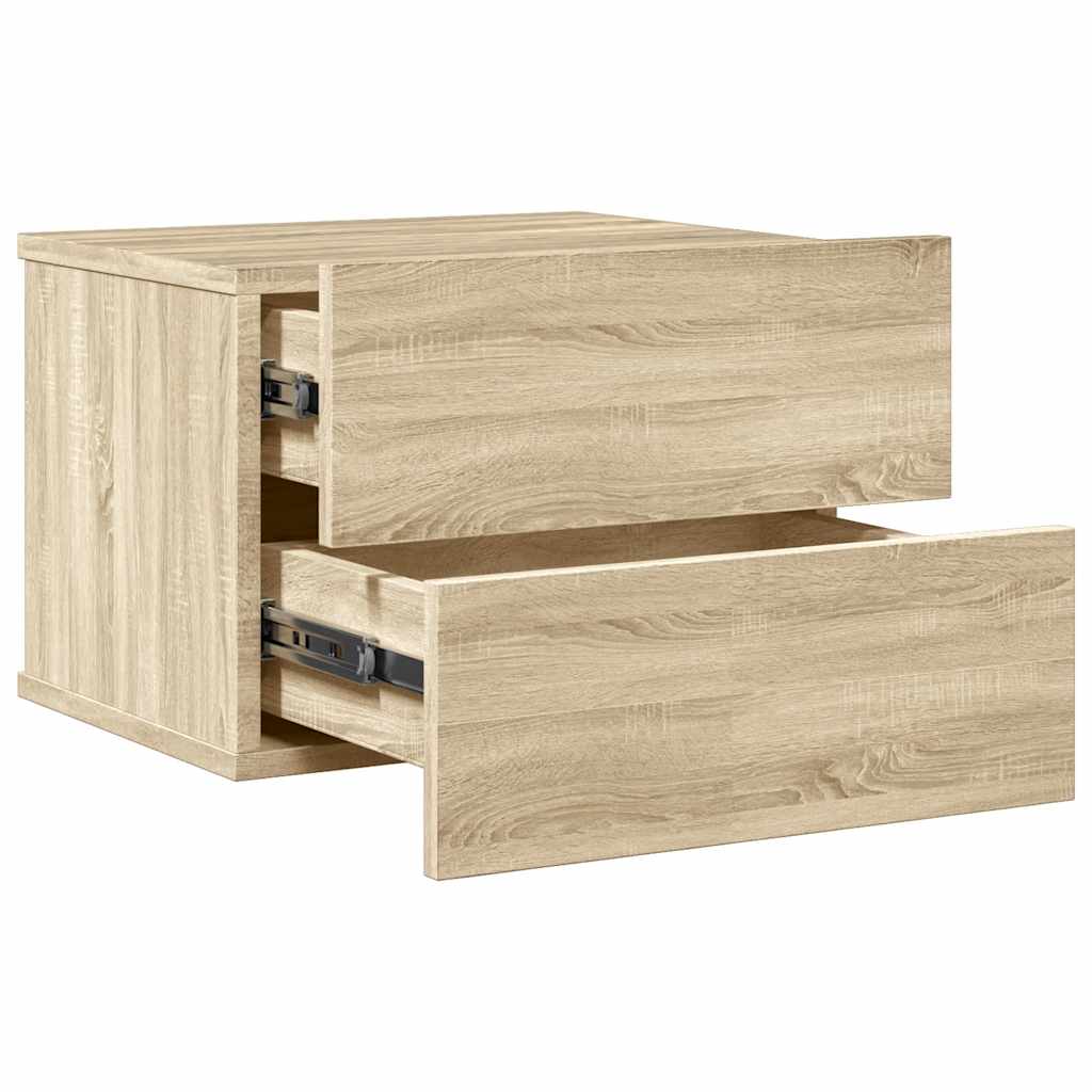 Nachttisch Sonoma-Eiche 40x30x30 cm Holzwerkstoff