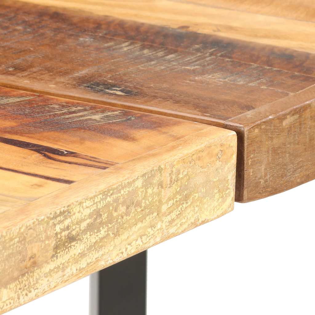 Bartisch 180 x 70 x 107 cm Recyceltes Massivholz