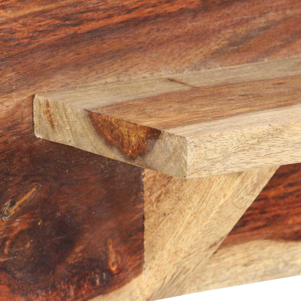 TV-Einheit Set mit Schubladen Braun 120 x 30 x 39 cm Holz