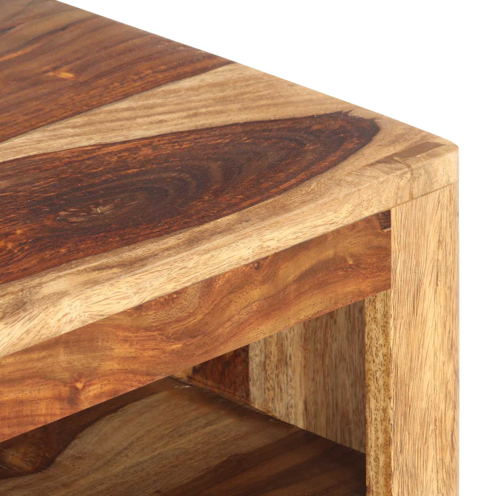 TV-Einheit Set mit Schubladen Braun 120 x 30 x 39 cm Holz