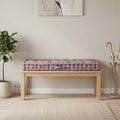 Palettenkissen Baumwolle 120×80×10 cm Taupe