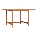 Gartentisch 120x120x75 cm Teakholz Massiv