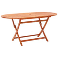 Gartentisch Klappbar 160×85×74 cm Massivholz Eukalyptus