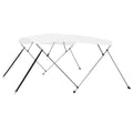 4-Bow Bimini Top Weiß 243x210x137 cm