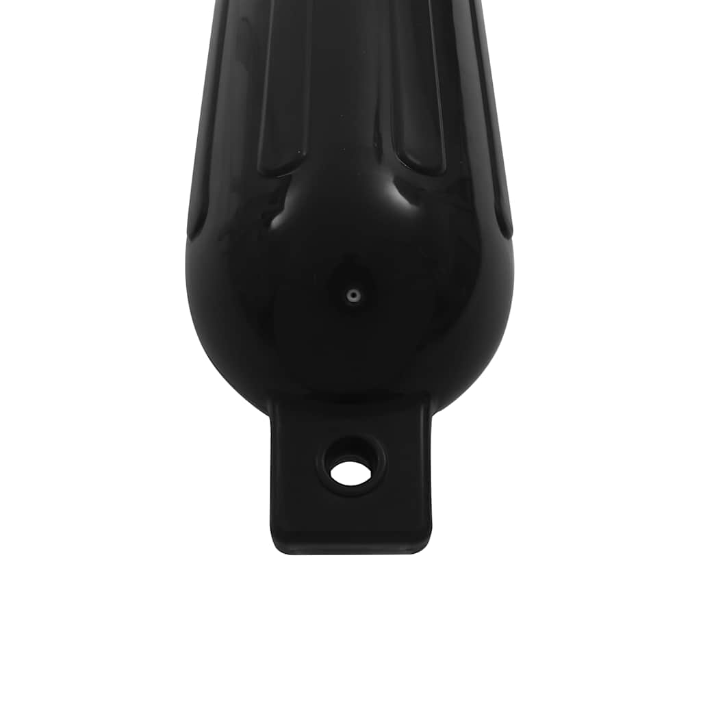 Bootsbumper Schwarz 51 x 14 cm PVC