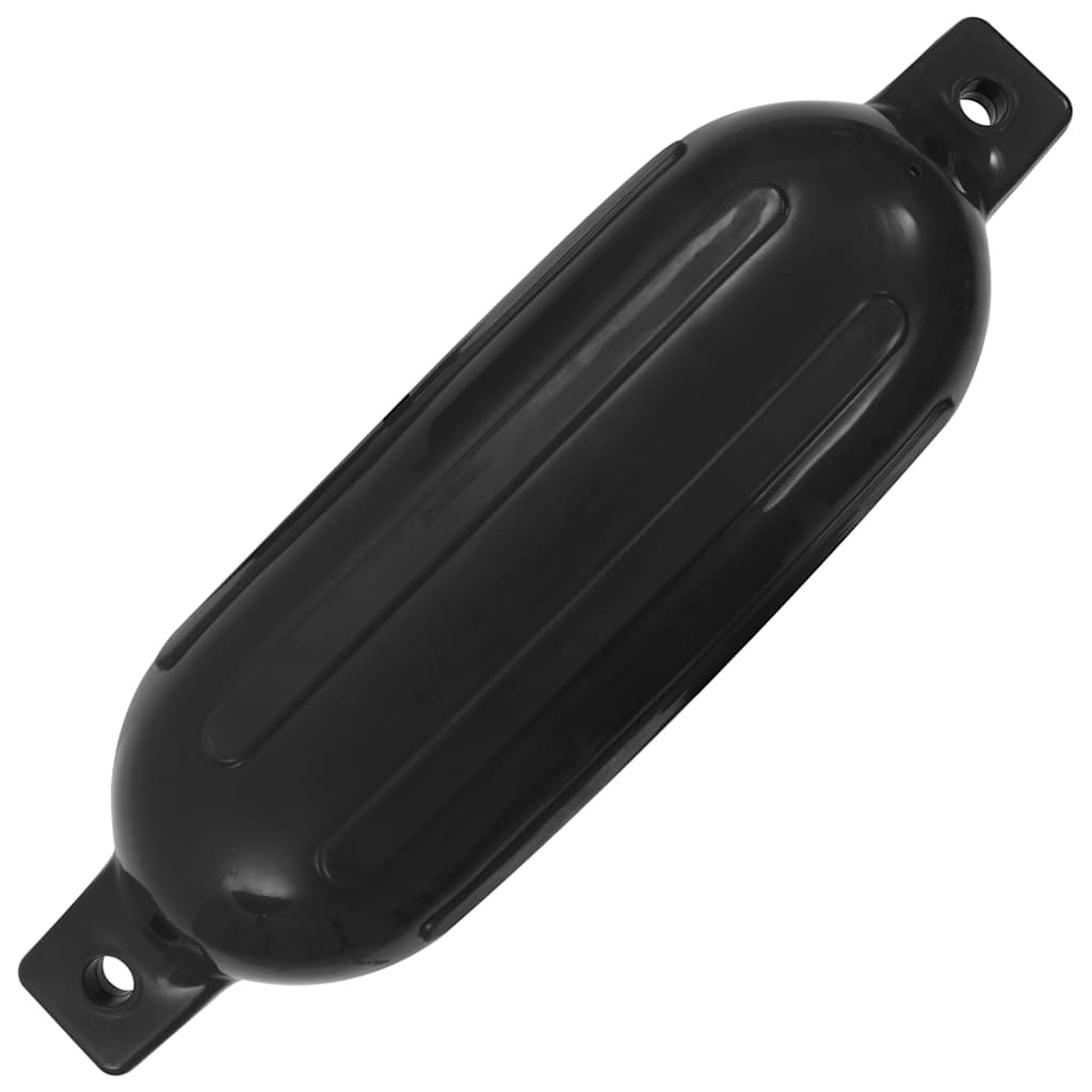 Bootsbumper Schwarz 58,5 x 16,5 cm PVC