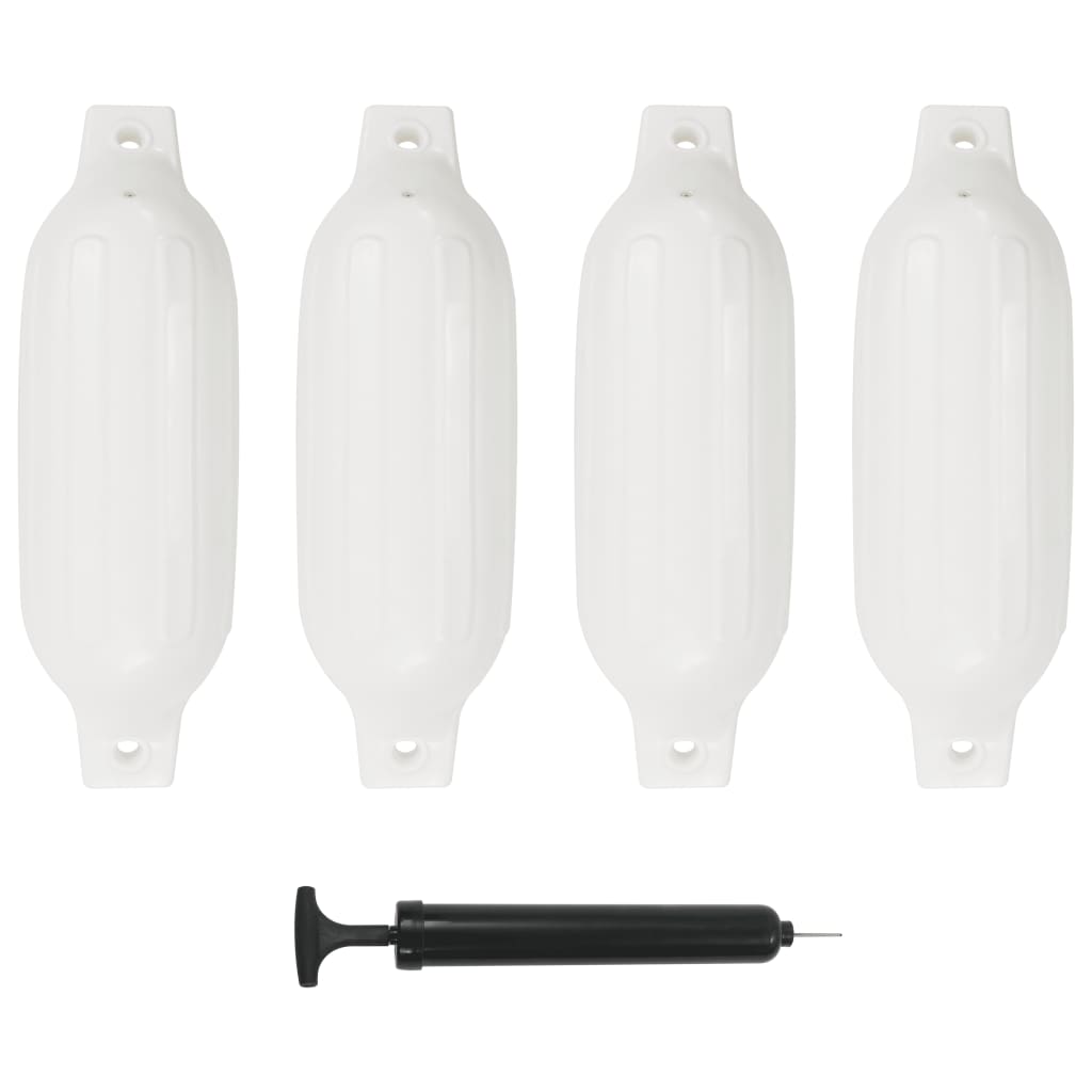 Bootsbumper Weiß 41 x 11,5 cm PVC