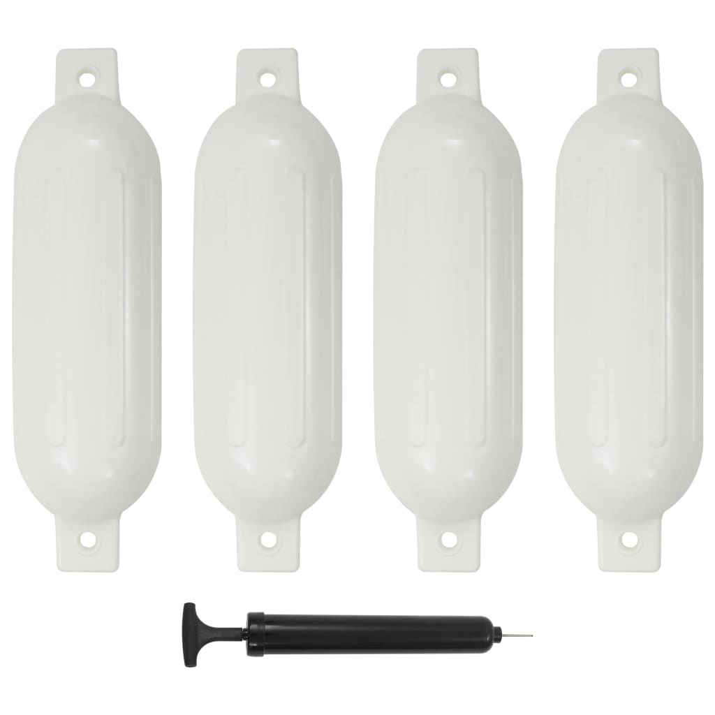 Bootsbumper Weiß 51 x 14 cm PVC