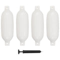 Bootsbumper Weiß 58,5 x 16,5 cm PVC