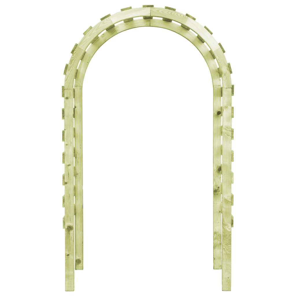 Gartenpergola 130×60×230 cm Kiefernholz Imprägniert
