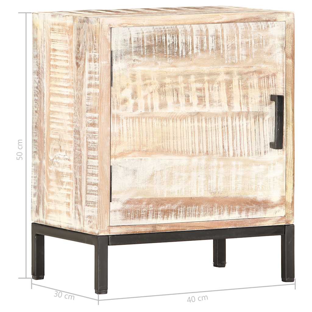 Nachttisch 40 x 30 x 50 cm Akazie Massivholz