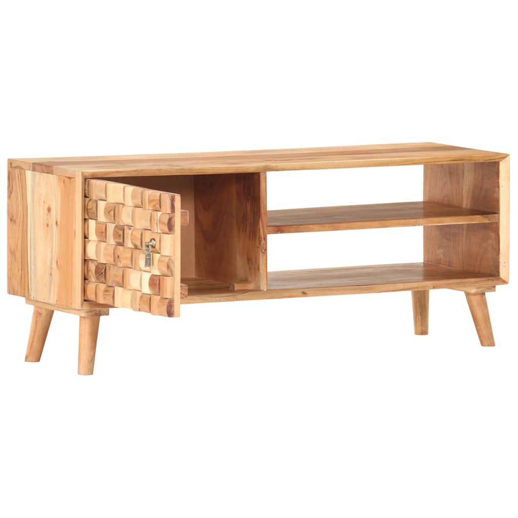 TV-Schrank 100x30x40 cm Massivholz Akazie