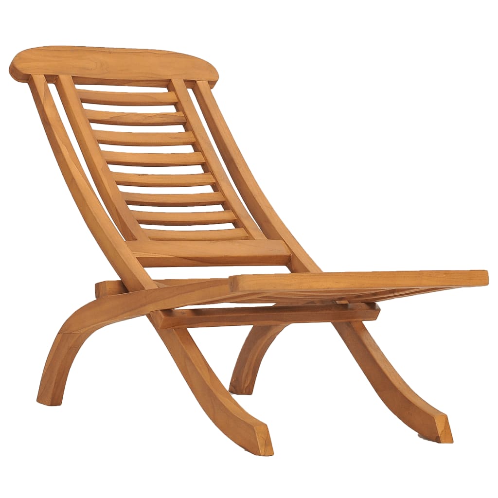 Gartenstuhl Klappbar Massivholz Teak