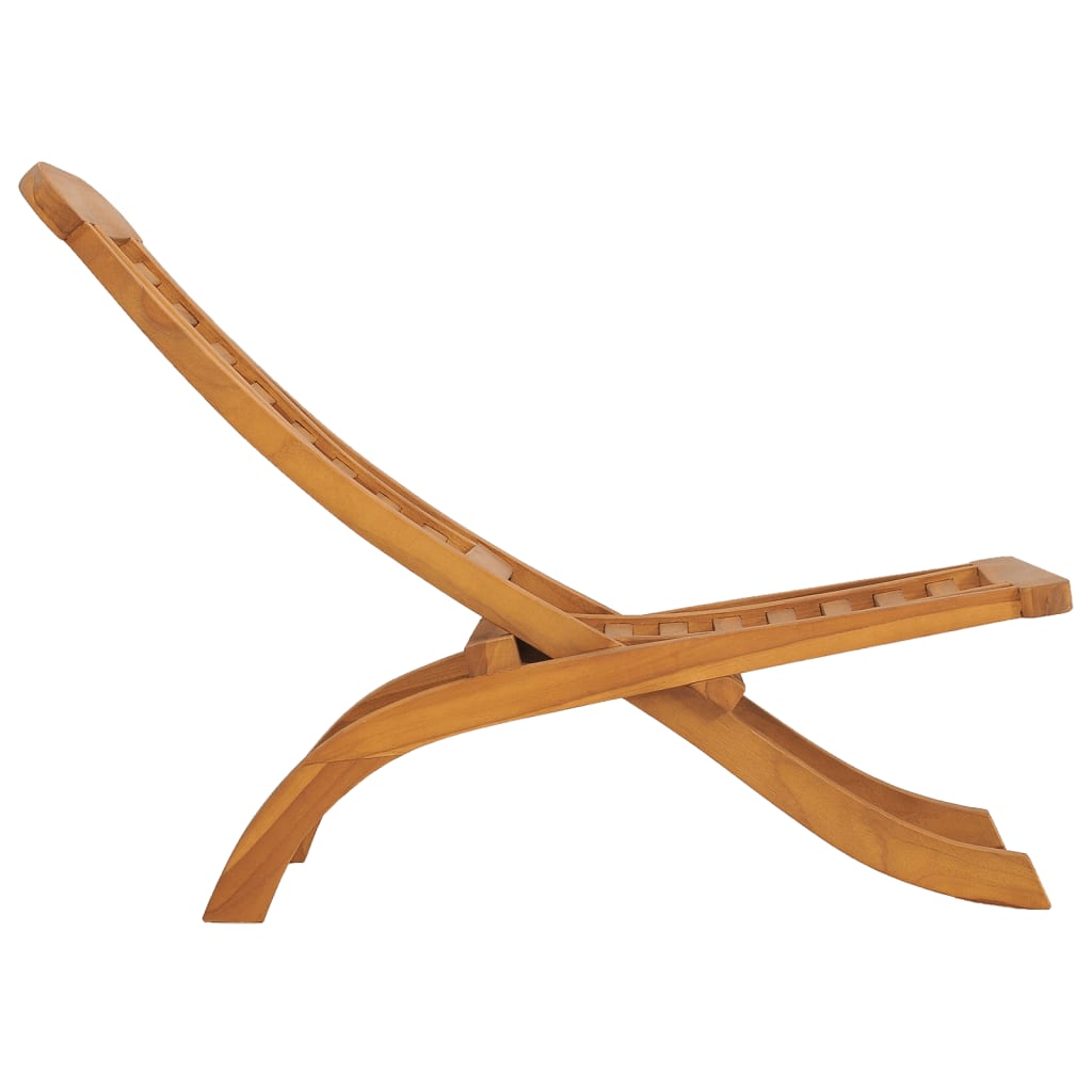 Gartenstuhl Klappbar Massivholz Teak