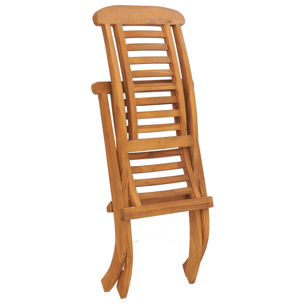 Gartenstuhl Klappbar Massivholz Teak