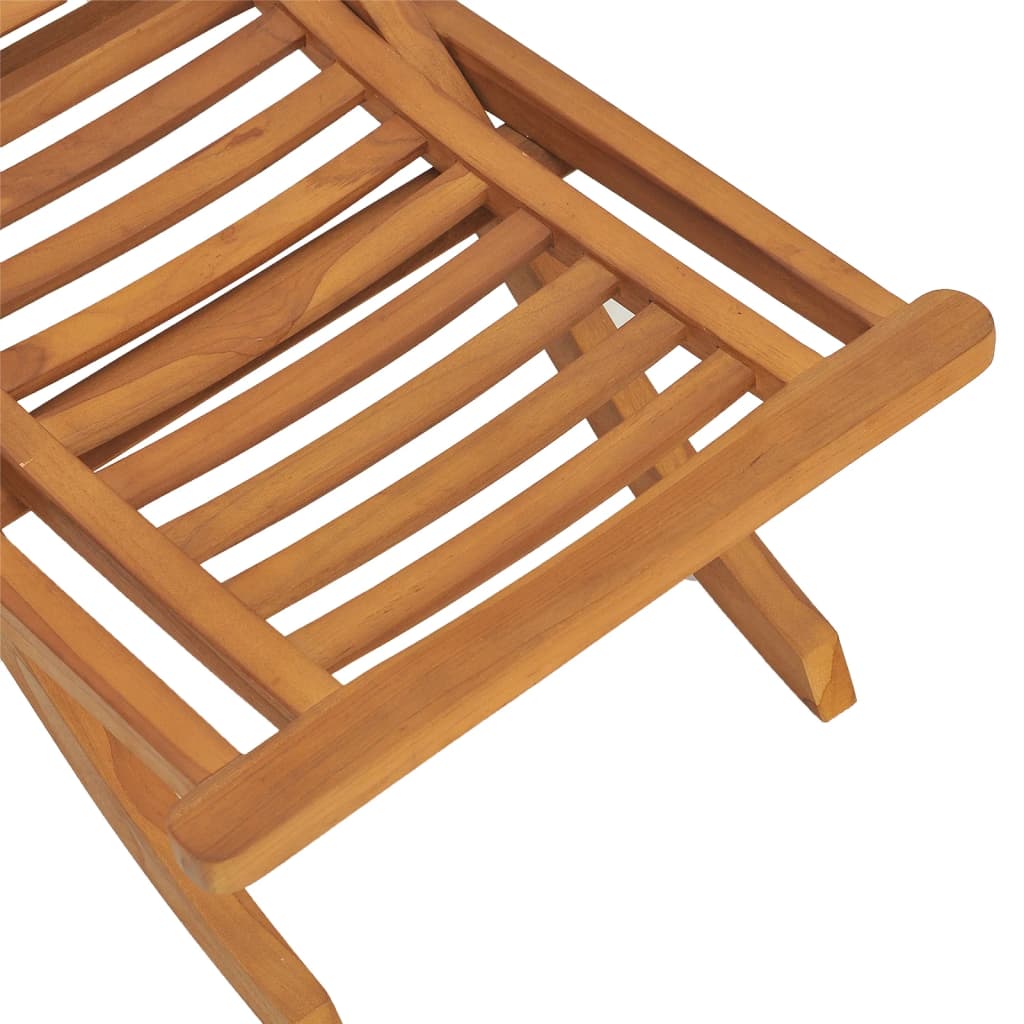 Gartenstuhl Klappbar Massivholz Teak