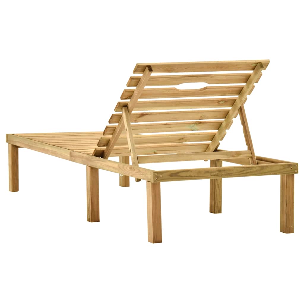 Sonnenliege Kiefernholz Imprägniert