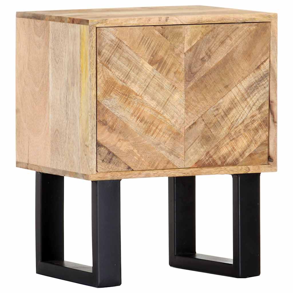 Nachttisch 40x30x50 cm Massivholz Mango