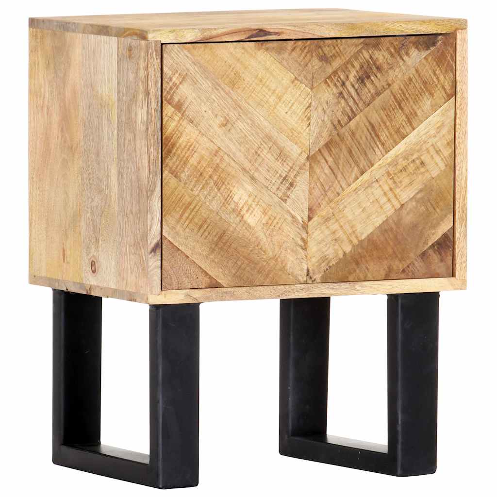 Nachttisch 40x30x50 cm Massivholz Mango