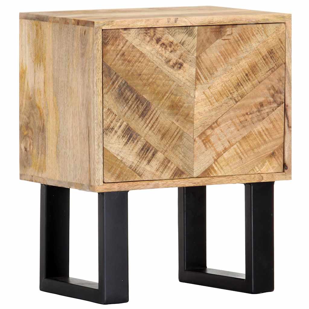 Nachttisch 40x30x50 cm Massivholz Mango