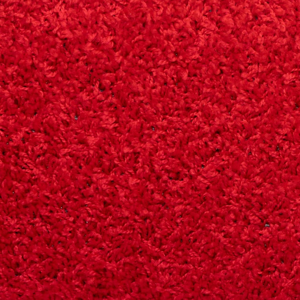 Stufenmatten 15 Stk. 65x21x4 cm Rot Rechteckiger Rand