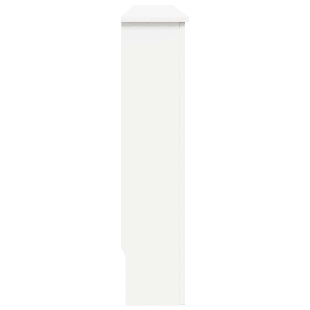 Heizkörperverkleidungen 2 Stk. Weiß 172×19×81,5 cm MDF
