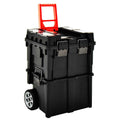 Werkzeug-Organizer Trolley mit Griff 45x36x90 cm