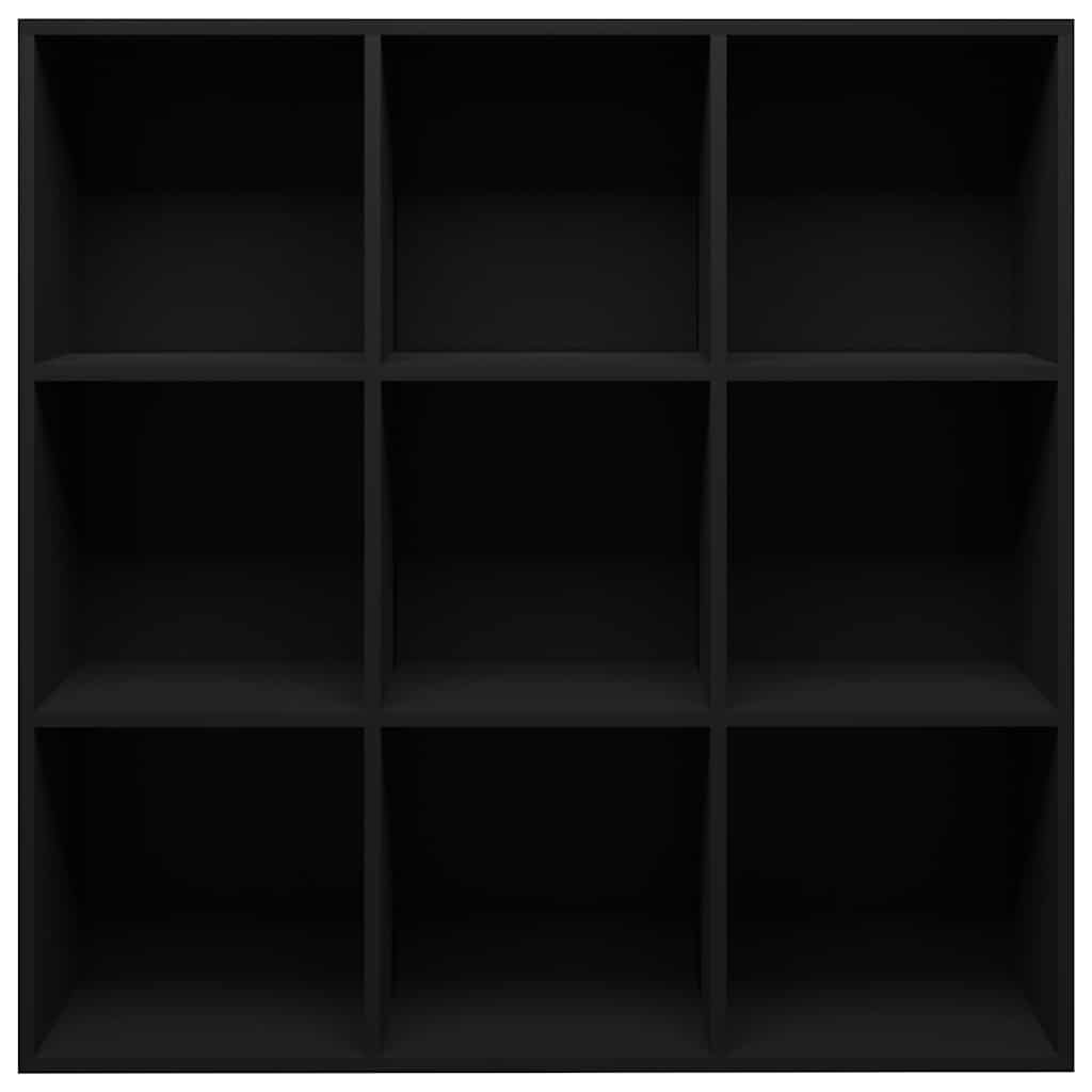 Bücherregal Schwarz 98x29x97,5 cm Holzwerkstoff