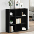 Bücherregal Schwarz 98x29x97,5 cm Holzwerkstoff