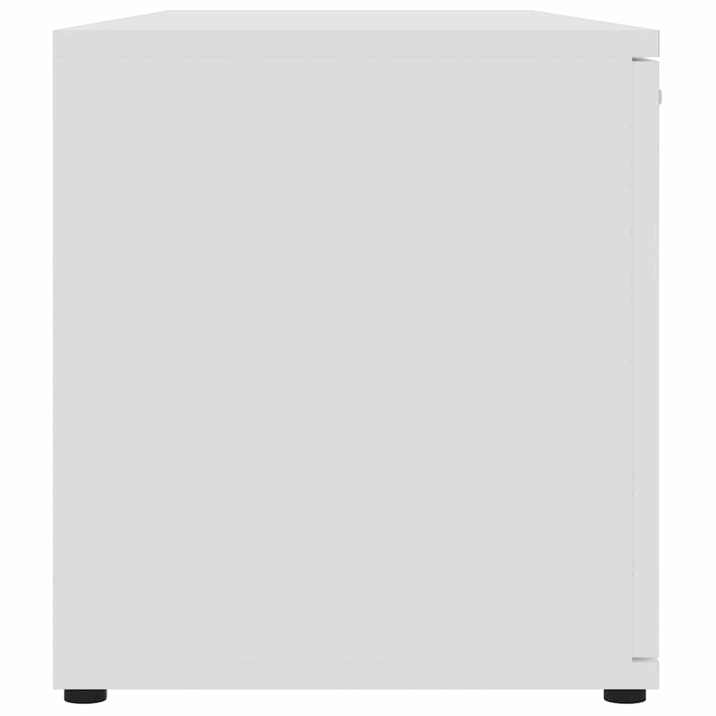 TV-Schrank Weiß 120x34x37 cm Holzwerkstoff