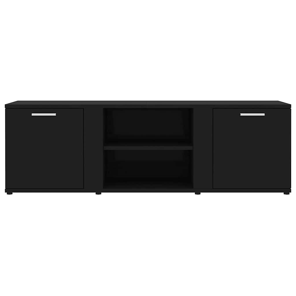 TV-Schrank Schwarz 120x34x37 cm Holzwerkstoff