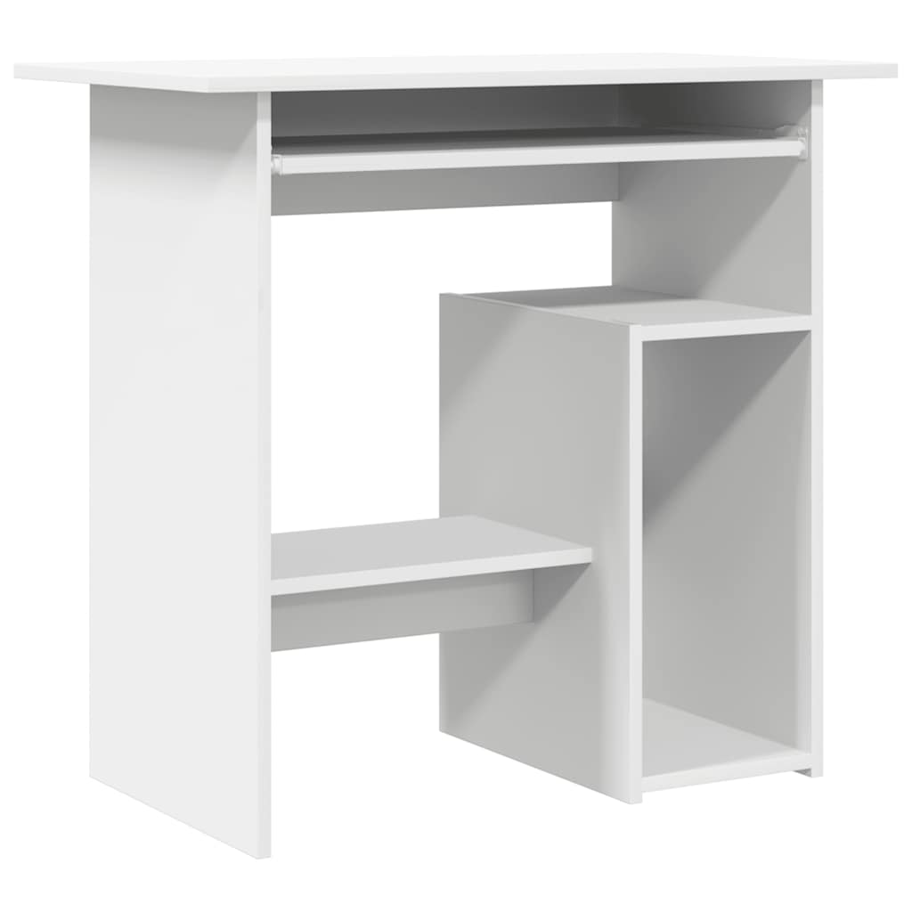 Schreibtisch Weiß 80x45x74 cm Holzwerkstoff