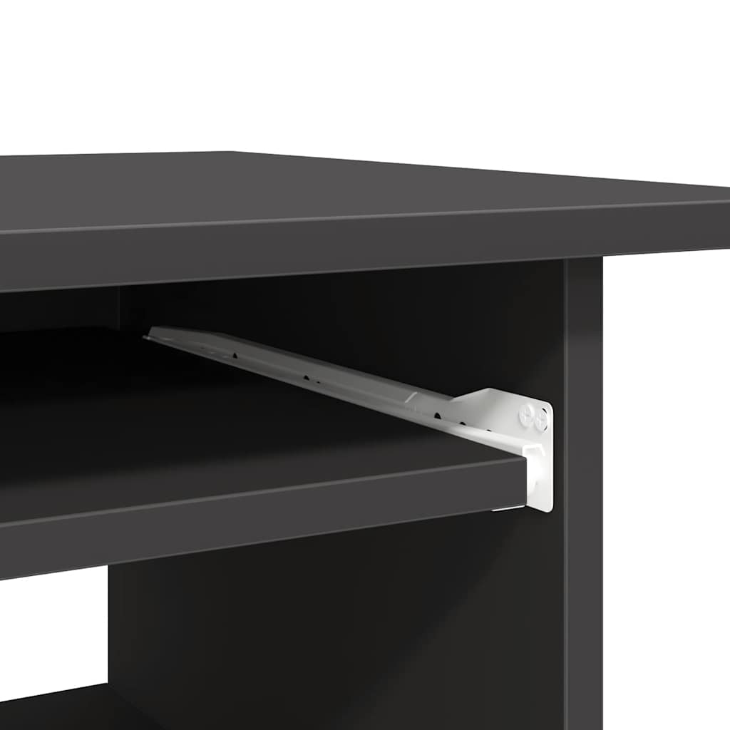Schreibtisch Grau 80x45x74 cm Holzwerkstoff