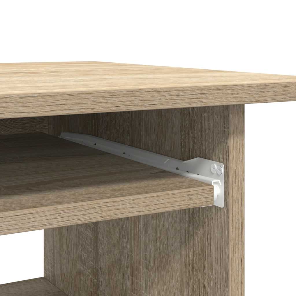 Schreibtisch Sonoma-Eiche 80x45x74 cm Holzwerkstoff