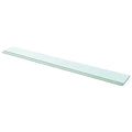 Regalböden 2 Stk. Glas Transparent 110x12 cm