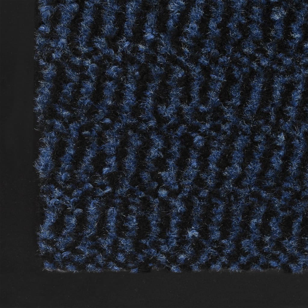 Schmutzfangmatten 2 Stk. Rechteckig Getuftet 40x60 cm Blau