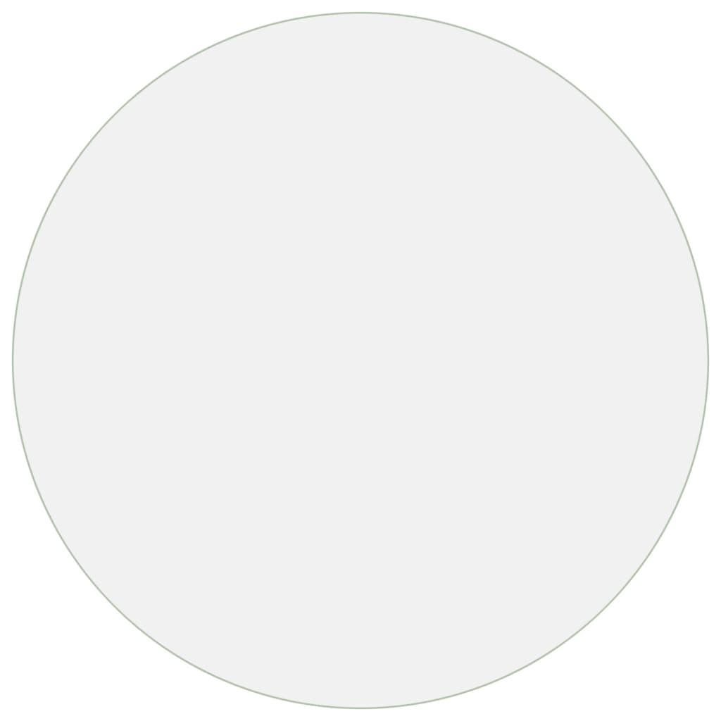 Tischfolie Transparent Ø 80 cm 1,6 mm PVC