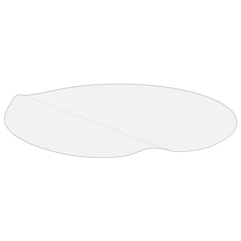 Tischfolie Transparent Ø 80 cm 1,6 mm PVC
