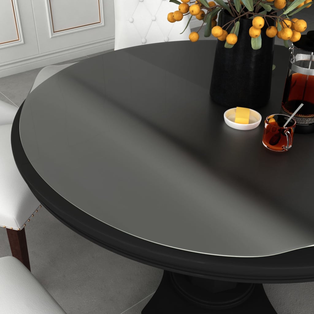 Tischfolie Matt Ø 90 cm 1,6 mm PVC