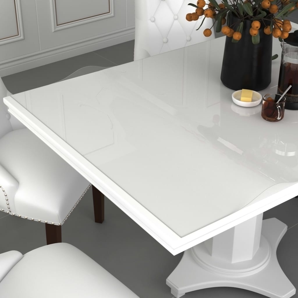 Tischfolie Transparent 100x90 cm 1,6 mm PVC