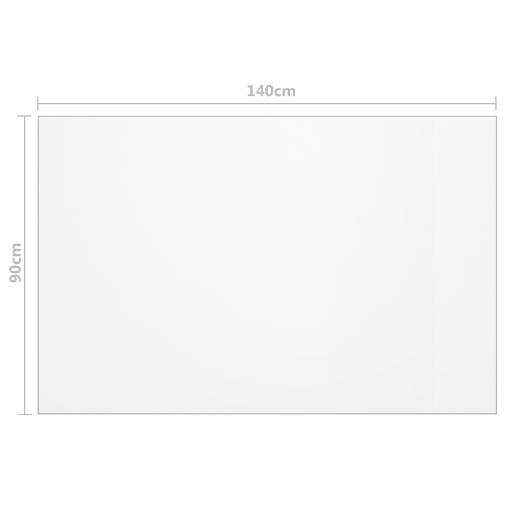 Tischfolie Matt 140x90 cm 1,6 mm PVC