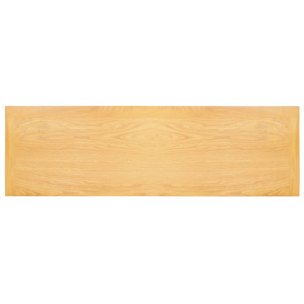 Sideboard 110x33,5x70 cm Massivholz Eiche