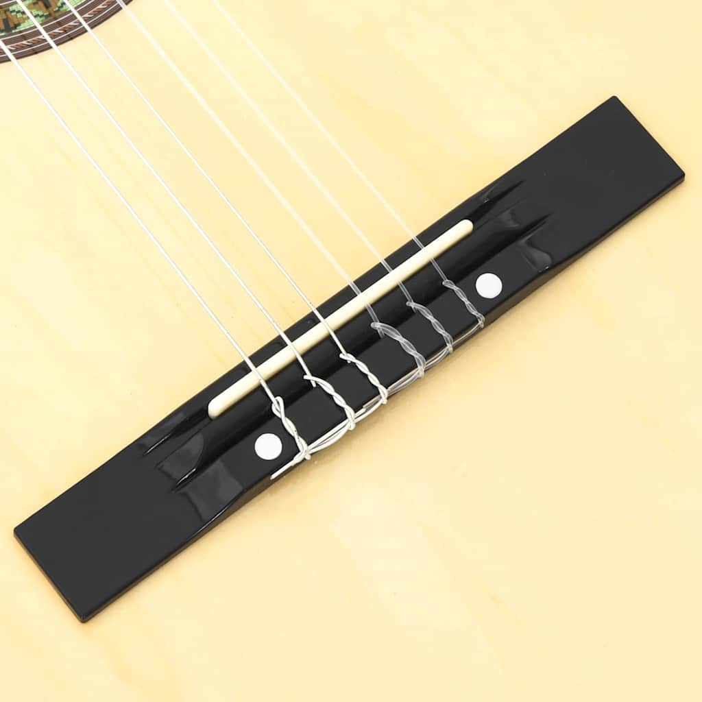 Klassische Gitarre für Anfänger 4/4 39" Lindenholz