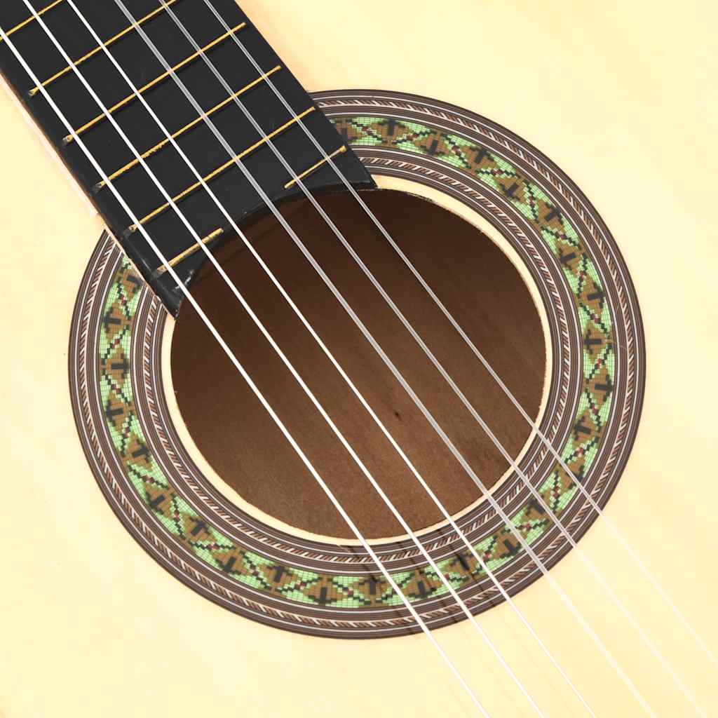 12.-tlg. Klassische Gitarre Set für Anfänger 4/4 39"