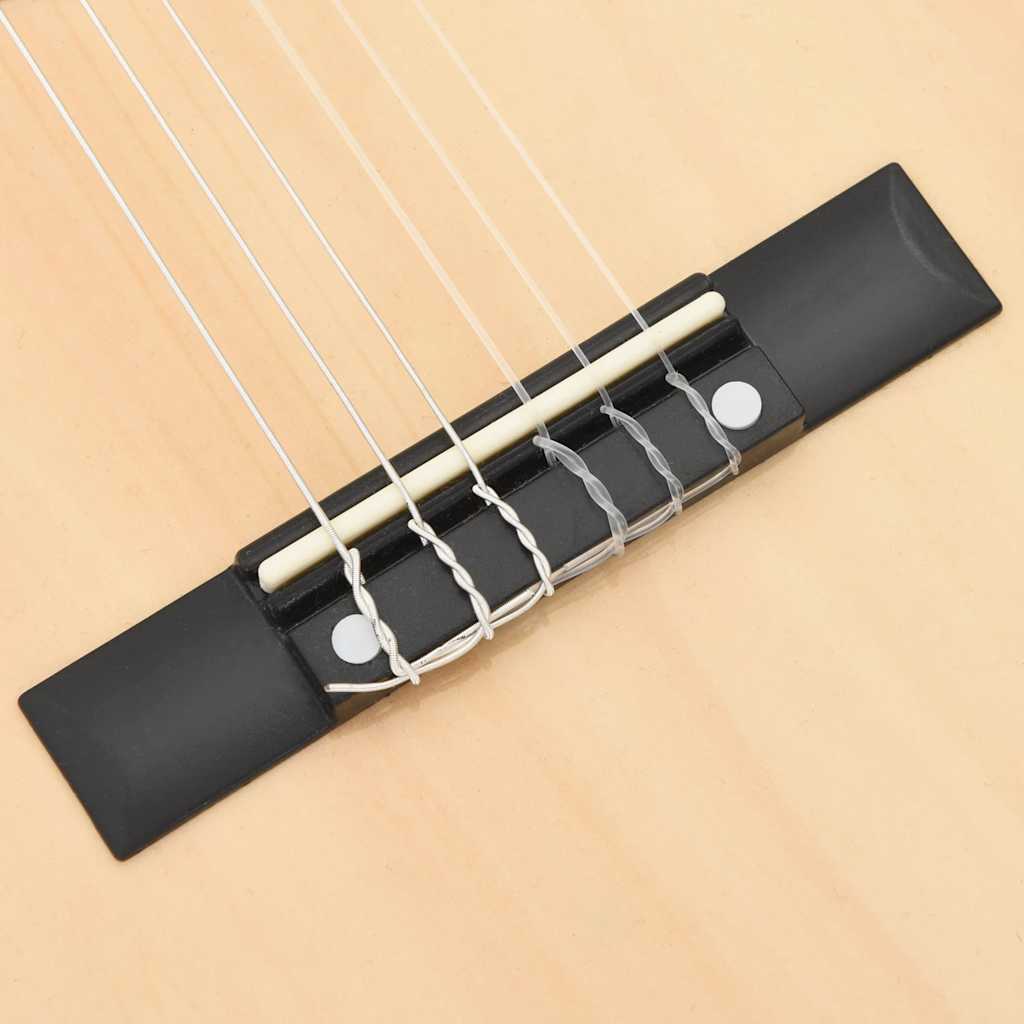 Klassische Gitarre für Anfänger und Kinder 1/2 34" Lindenholz