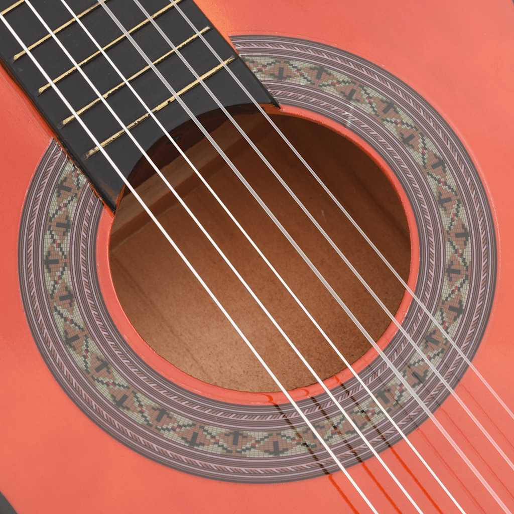 8-tlg. Klassische Gitarre Set für Anfänger 1/2 34"